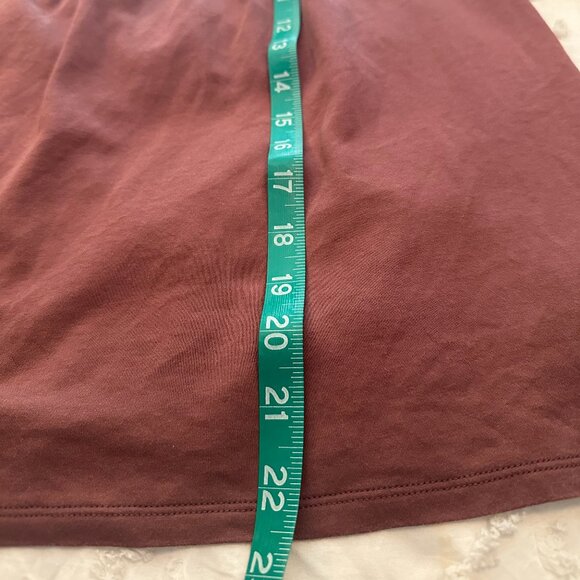 Express Mauve Sheer Panel Flutter Sleeve Blouse Women's Size Medium - Picture 8 of 8